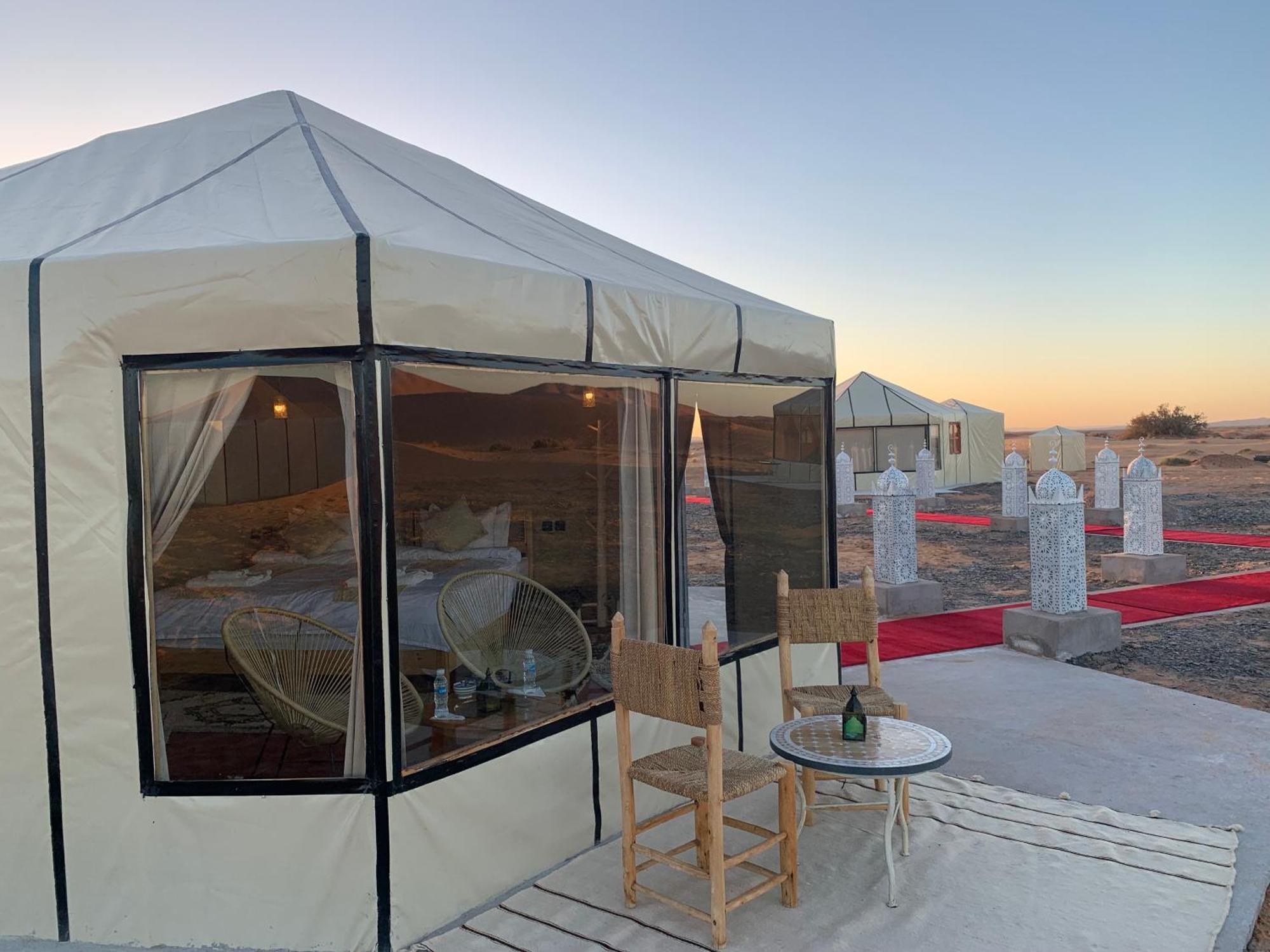 Готель Palmyra Luxury Camp Мерзуга Екстер'єр фото