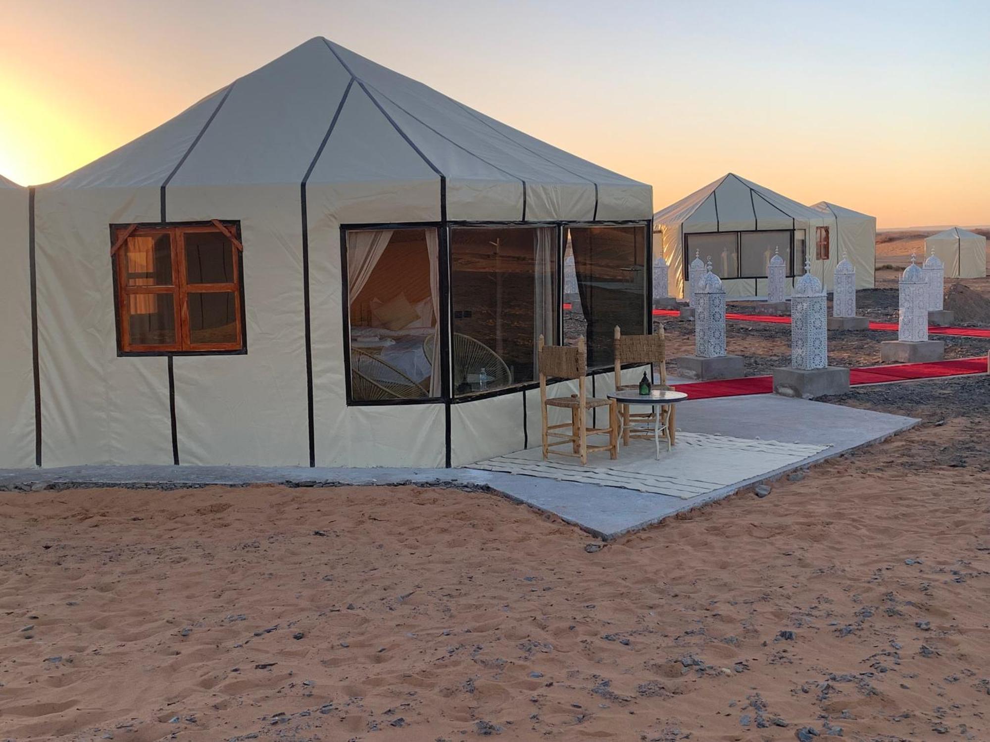 Готель Palmyra Luxury Camp Мерзуга Екстер'єр фото
