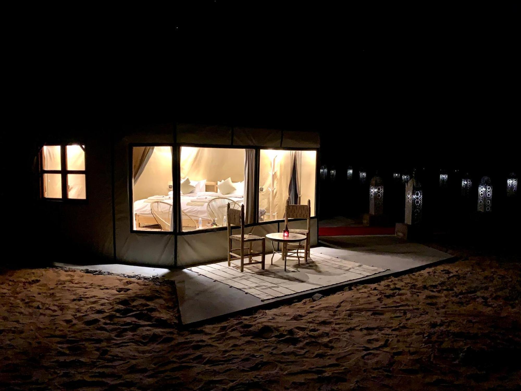 Готель Palmyra Luxury Camp Мерзуга Екстер'єр фото